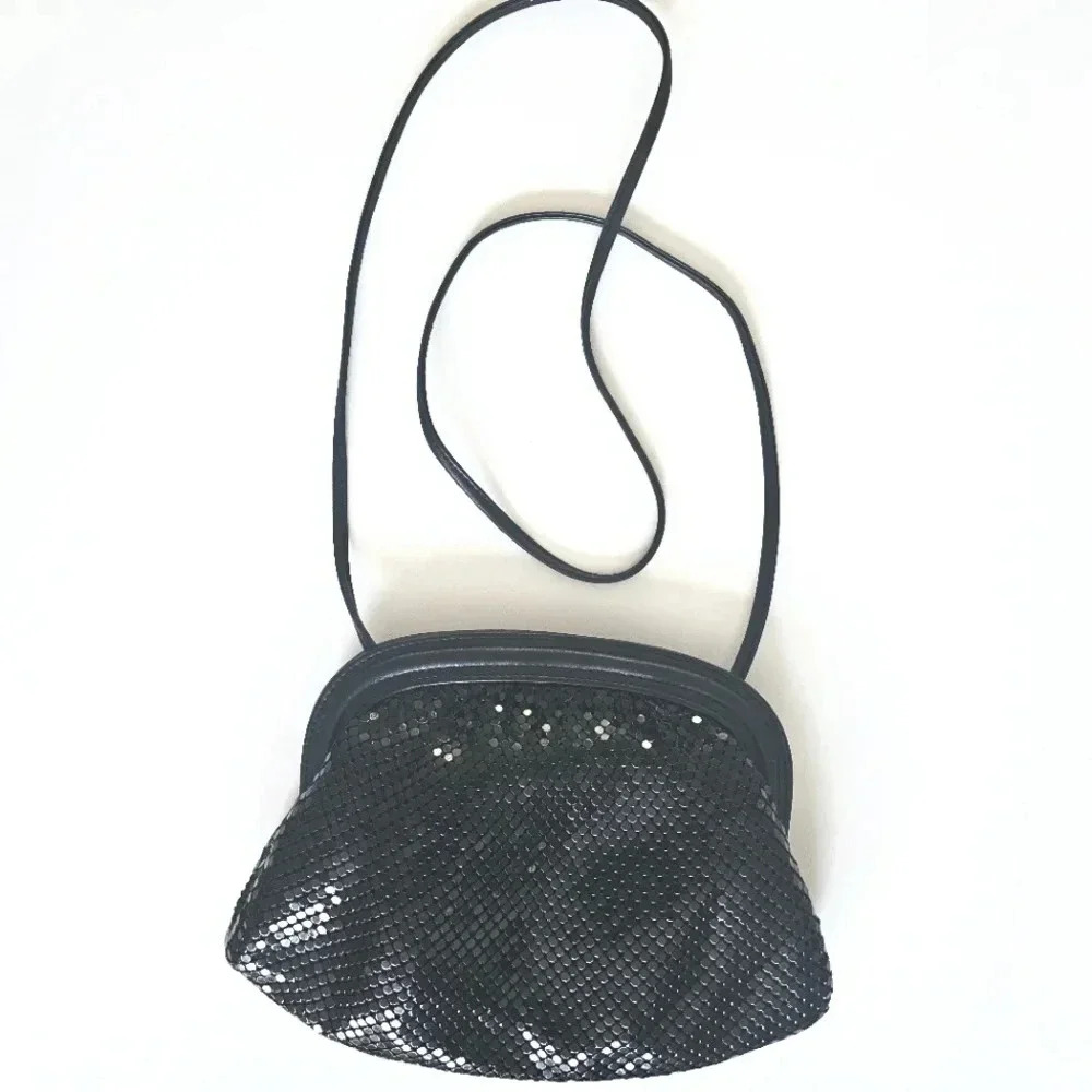 Whiting And Davis Mesh Sequin Bag - image 1